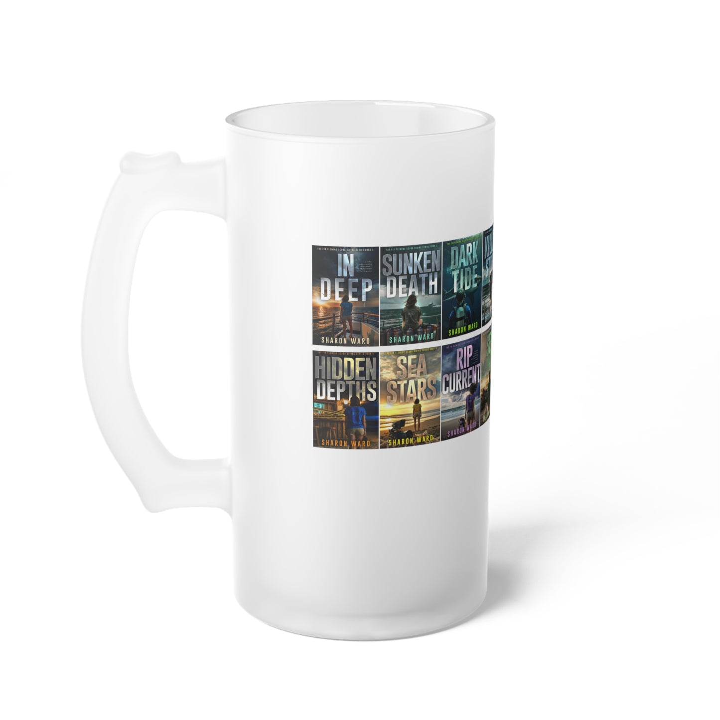 Frosted Glass Beer Mug