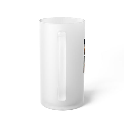 Frosted Glass Beer Mug