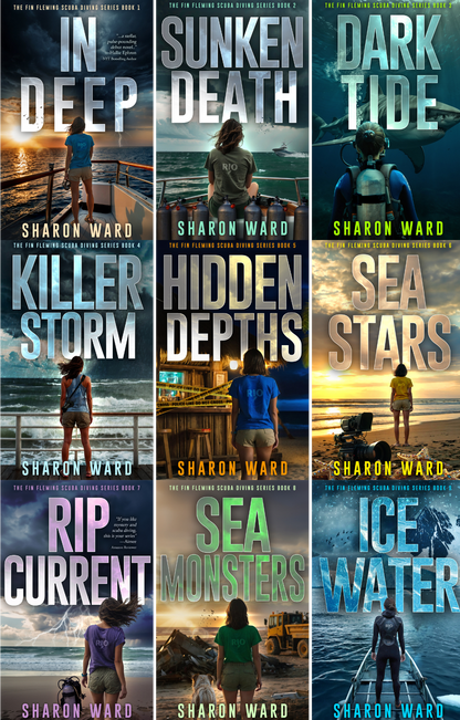 All NINE Fin Fleming Scuba Diving Mystery eBooks